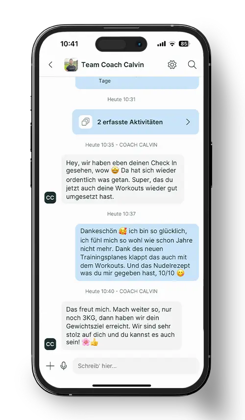 Vorschau des Coach Calvin Coaching-Programms